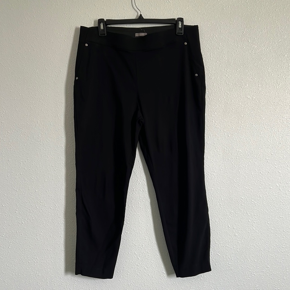Bengaline Skinny Ankle Pant Size Large X-Short